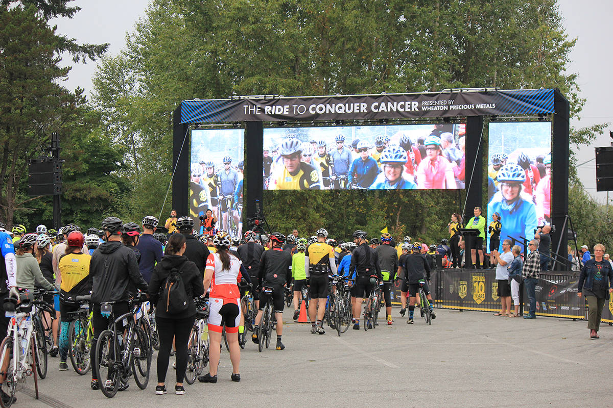 Ride to Conquer Cancer raises $10.6M in its 10th year | Cloverdale Reporter, image size:1200x800