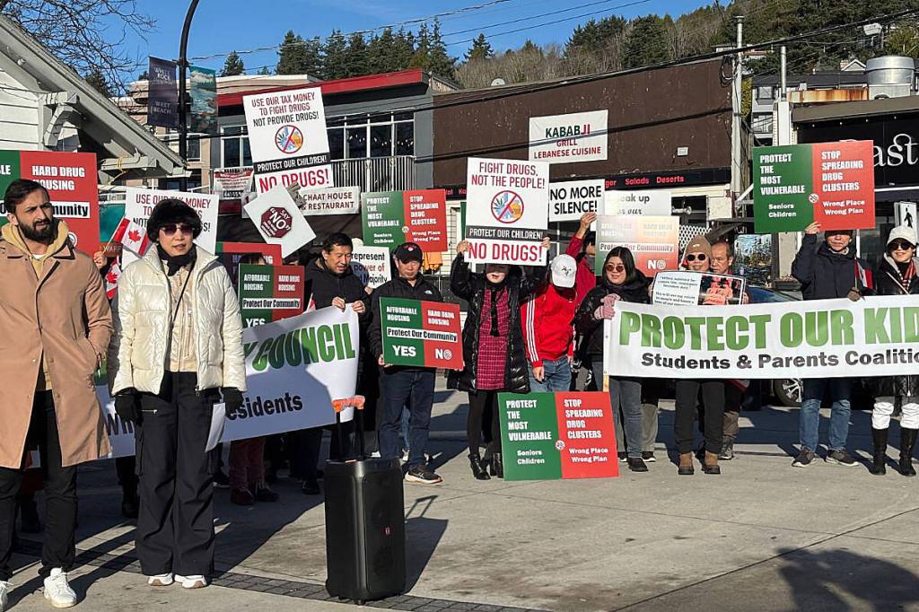 White Rock residents protest supportive housing in 2026 community plan