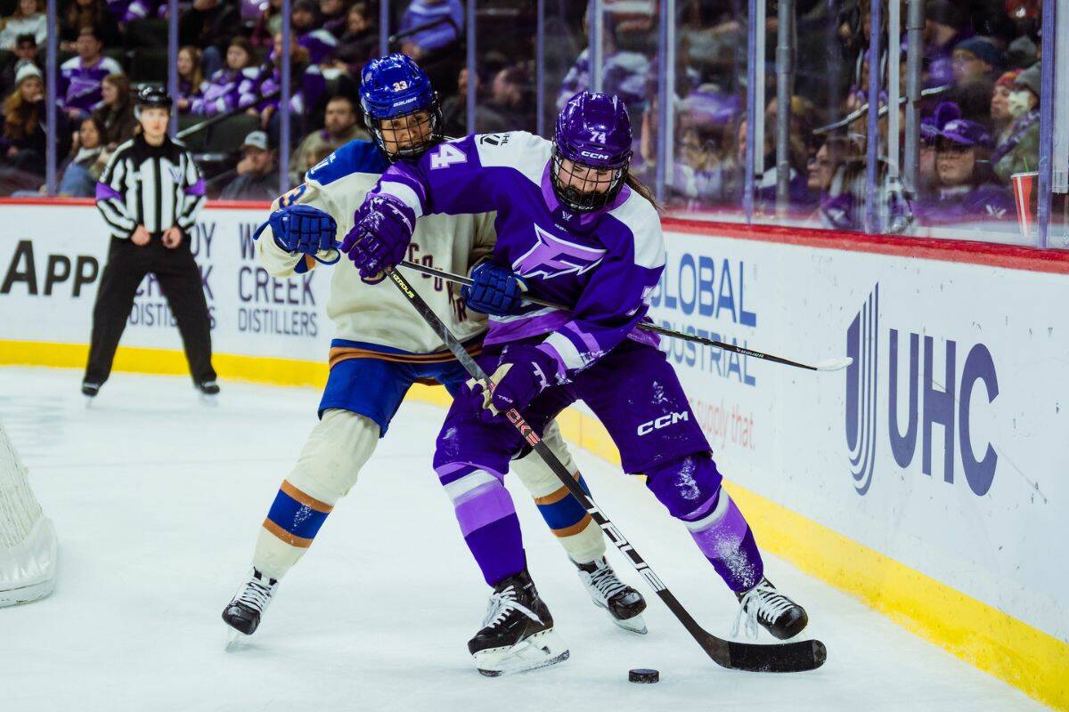 Vancouver Goldeneyes fall to Minnesota Frost 4 - 1 before Olympic break