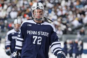Yukon&rsquo;s Gavin McKenna has had a charge of aggravated assault against him dropped following an incident at a Penn State bar on Saturday, Jan. 31 after his team&rsquo;s 5-4 overtime loss to Michigan State. (@PuckEmpire/X)
