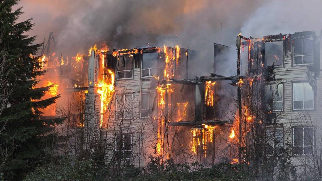 142 displaced in blaze at Mission seniors housing complex